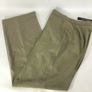 Ellen Tracy Straight Leg Pants Olive Size 6